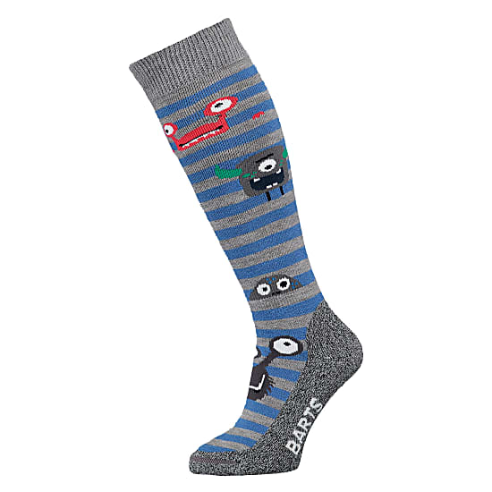 BARTS COMFORT SKISOCK MONSTERS HEATHER GREY