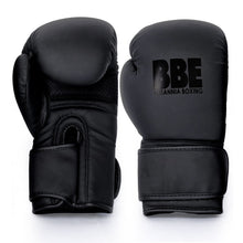Load image into Gallery viewer, BBE MATTE BLACK SPARRING/BAG GLOVE

