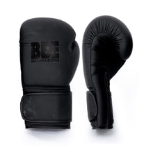 Load image into Gallery viewer, BBE MATTE BLACK SPARRING/BAG GLOVE
