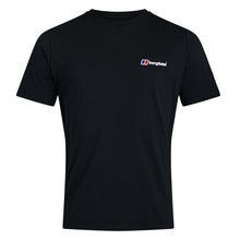 Load image into Gallery viewer, BERGHAUS FRONT&amp;BACK LOGO TSHIRT - BLACK
