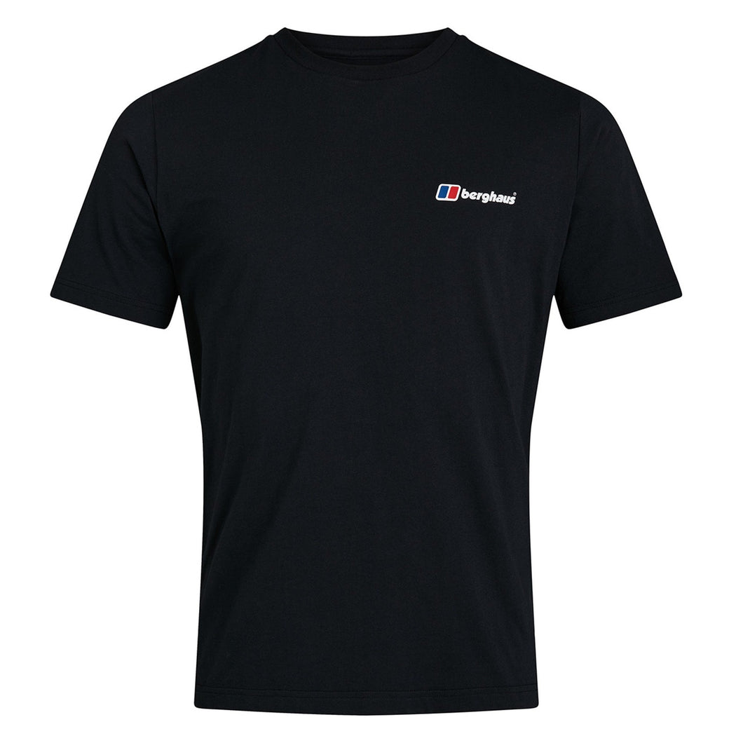 BERGHAUS FRONT&BACK LOGO TSHIRT - BLACK