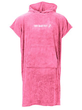 Load image into Gallery viewer, TWO BARE FEET ADULT TOWELLING ROBE HOT PINK
