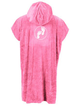 Load image into Gallery viewer, TWO BARE FEET ADULT TOWELLING ROBE HOT PINK
