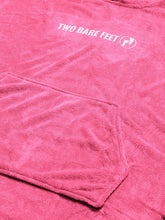 Load image into Gallery viewer, TWO BARE FEET ADULT TOWELLING ROBE HOT PINK
