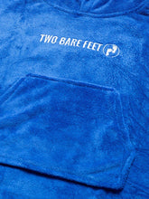 Load image into Gallery viewer, TWO BARE FEET JUNIOR TOWELLNG ROBE BLUE
