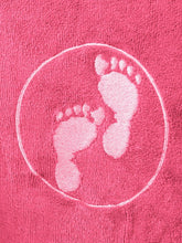 Load image into Gallery viewer, TWO BARE FEET JUNIOR TOWELLING CHANGING  ROBE PINK
