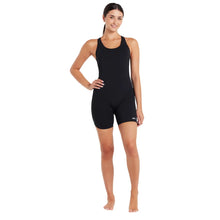 Load image into Gallery viewer, ZOGGS LADIES COTTESLOE ONE PIECE LEGSUIT BLACK
