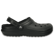 Load image into Gallery viewer, CROCS CLASSIC FUR LINED CLOG BLACK

