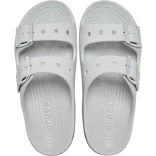 Load image into Gallery viewer, CROCS WOMENS METALLIC BUCKLE SATURDAY SANDAL ATMOSPHERE

