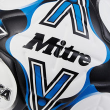 Load image into Gallery viewer, MITRE DELTA ONE MATCH FOOTBALL WHITE/BLACK/BLUE
