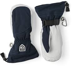 HESTRA LADIES HELI SKI MITT  NAVY/WHITE