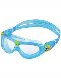 AQUASPHERE SEAL KID2 AQUA/LIME GOGGLES