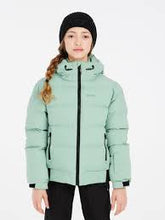 Load image into Gallery viewer, PROTEST GIRLS ELINY SKI  JACKET BAY GREEN
