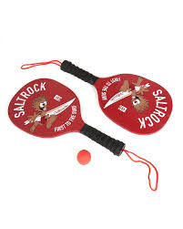 SALTROCK RUNNING MAN BAT/BALL SET RED
