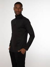 Load image into Gallery viewer, PROTEST REWILL 1/4 ZIP ACTIVE TOP TRUE BLACK
