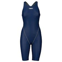 Load image into Gallery viewer, ARENA WOMENS POWERSKIN ST NEXT OB LEGSUIT  NAVY

