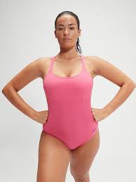 SPEEDO WOMENS SPDSCU X STRAP - PINK