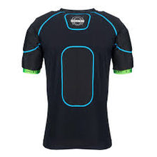 Load image into Gallery viewer, GILBERT CHARGER X1.1 RUGBY BODY ARMOUR BLACK/GREEN
