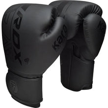 Load image into Gallery viewer, RDX F6 KARA 16 0Z BOXING GLOVE MATTE BLACK
