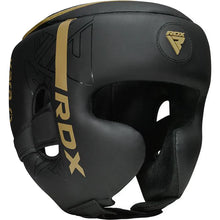 Load image into Gallery viewer, RDX F6 KARA HEADGUARD BLACK/GOLD
