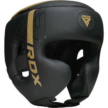 RDX F6 KARA HEADGUARD BLACK/GOLD