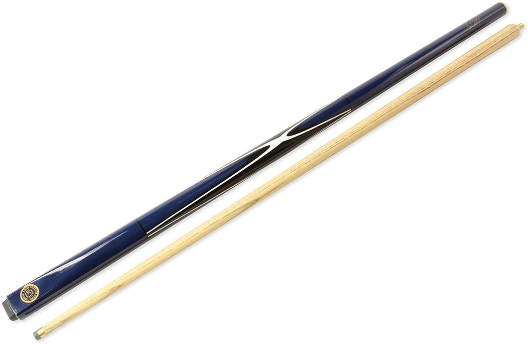BCE FF150 SNOOKER 2 PIECE CUE BLUE/ASH