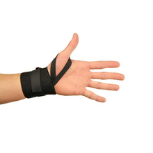 Load image into Gallery viewer, FIT MAD LIFTING WRIST SUPPORT WRAPS BLACK/YELLOW
