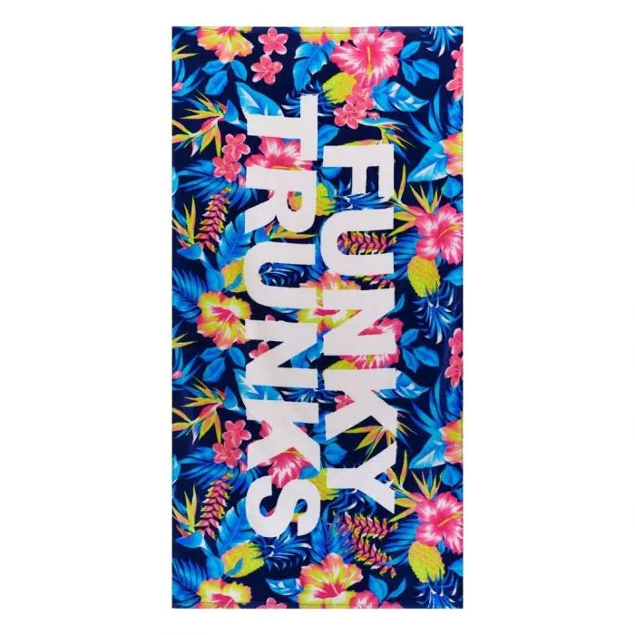 FUNKY TRUNKS COTTON TOWEL IN BLOOM