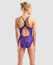 Load image into Gallery viewer, ARENA GIRLS FIREFLOW LIGHTDROP BLACK/PURPLE
