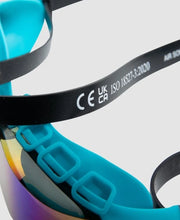 Load image into Gallery viewer, ARENA SENIOR AIR SONIC MIRROR SWIMMING GOGGLE EMERALD/PEACOCK
