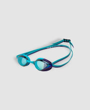 Load image into Gallery viewer, ARENA PYTHON JUNIOR MIRROR SWIMMING GOGGLE EMERALD/PEACOCK
