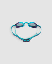 Load image into Gallery viewer, ARENA PYTHON JUNIOR MIRROR SWIMMING GOGGLE EMERALD/PEACOCK

