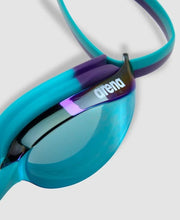 Load image into Gallery viewer, ARENA PYTHON JUNIOR MIRROR SWIMMING GOGGLE EMERALD/PEACOCK
