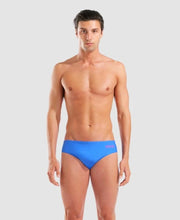 Load image into Gallery viewer, ARENA HYPERFLOW MENS SOLID BRIEF BLUE/PURPLE
