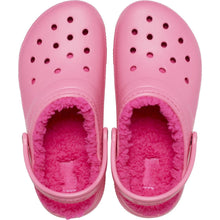 Load image into Gallery viewer, CROCS TODDLER CLASSIC LINED CLOG PINK
