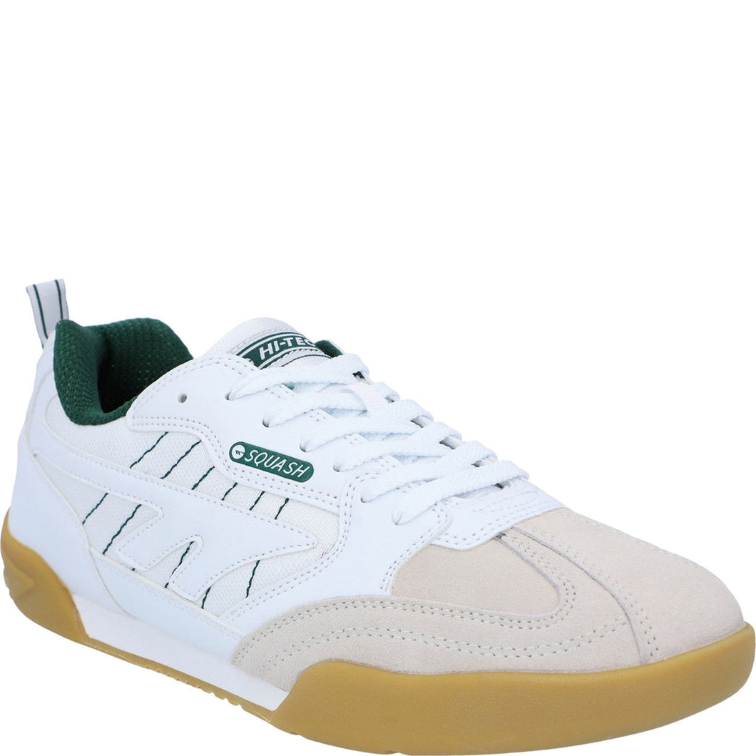 HITEC SQUASH SHOE WHITE/GREEN