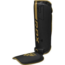 Load image into Gallery viewer, RDX F6 KARA MMA SHIN INSTEP GUARDS BLACK/GOLD
