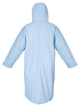 Load image into Gallery viewer, TBF ADULT ELEMENTAL WATERPROOF LIGHTWEIGHT SLIMLINE CHANGING ROBE ICE BLUE/GREY S/M
