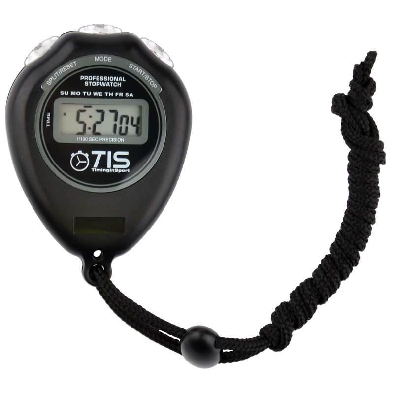 TIS PRO 018 STOPWATCH BLACK
