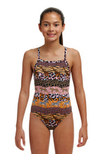 Load image into Gallery viewer, FUNKITA GIRLS TIE ME TIGHT ONE PIECE ZOO LIFE
