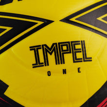 Load image into Gallery viewer, MITRE IMPEL ONE TRAINING FOOTBALL YELLOW/BLACK/RED
