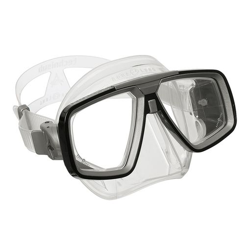 AQUALUNG LOOK ADULT BLACK MASK - CLEAR/SILVER