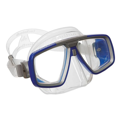 AQUALUNG LOOK ADULT MASK - METALLIC BLUE/CLEAR