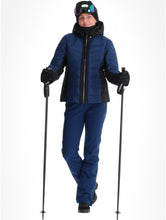 Load image into Gallery viewer, LUHTA SKALLUVAARA WOMENS NAVY SKI JACKET
