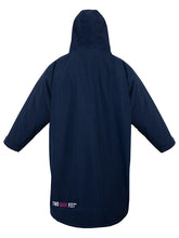 Load image into Gallery viewer, TWO BARE FEET JUNIOR CHANGING ROBE AND MAT - NAVY/RASPBERRY
