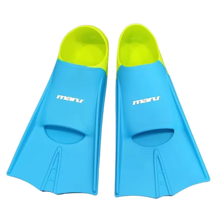 MARU SHORT BLADE FINS BLUE/LIME