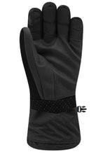 Load image into Gallery viewer, RACER WOMENS ALOMA6 SKI GLOVES BLACK/BLACK
