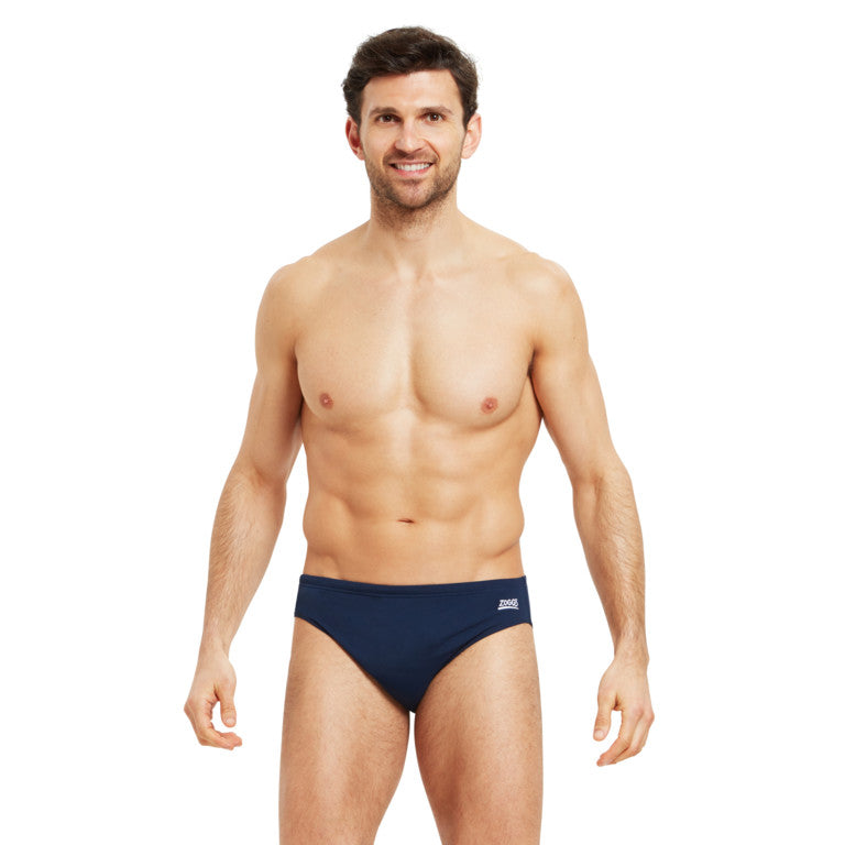 ZOGGS MENS COTTESLOE RACER BRIEFMEN NAVY