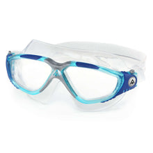 Load image into Gallery viewer, AQUASPHERE VISTA SENIOR SWIMMING GOGGLES TURQUOISE/BLUE
