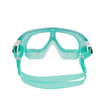 Load image into Gallery viewer, AQUASPHERE SENIOR SEAL SWIMMING GOGGLES 2.0 CLEAR/GREEN
